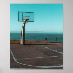 Beautiful Basketball Hoop Poster