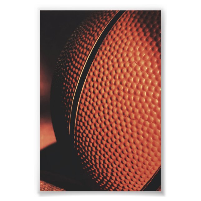 Beautiful Basketball Photo Print (Front)