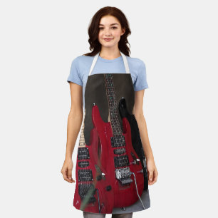 Beautiful Bass Guitar Apron