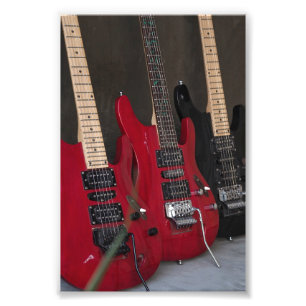 Beautiful Bass Guitar Photo Print