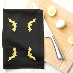 Beautiful Bat Kitchen Towels by Poet Adiela Akoo