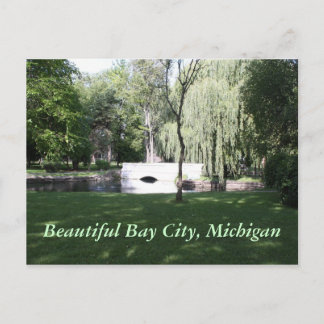 Beautiful Bay City, Michigan Postcard