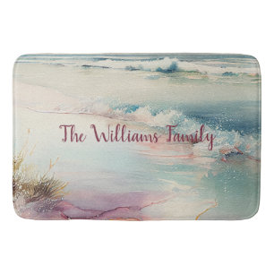Beautiful Beach Bath Mat