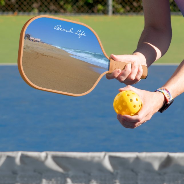 Beautiful Beach-Beach Life by Shirley Taylor Pickleball Paddle (Insitu)