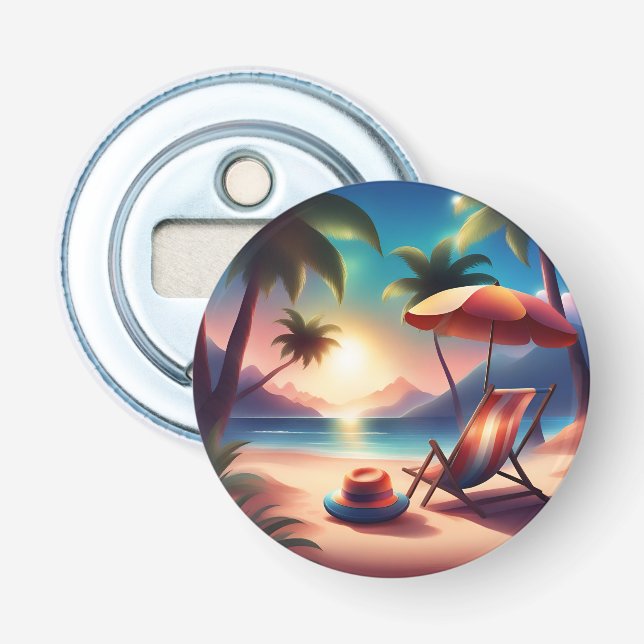 beautiful beach bottle opener (Front)