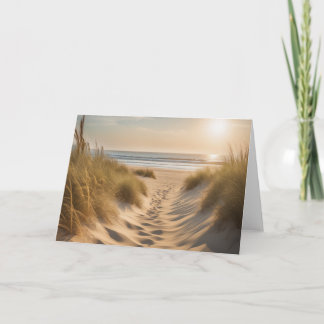 Beautiful Beach Day Card