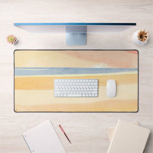 beautiful beach desk mat