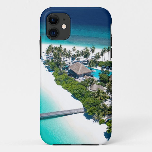 Beautiful Beach Landscape Case-Mate iPhone Case (Back)