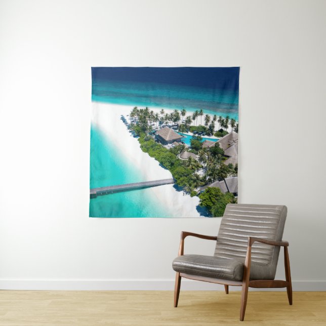 Beautiful Beach Landscape Tapestry (In Situ)