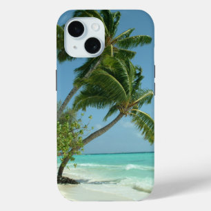 Beautiful Beach, Maldives iPhone 15 Case