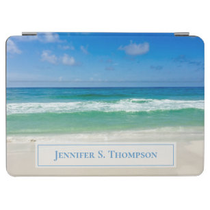 Beautiful Beach Photography Ocean Waves Custom iPad Air Cover