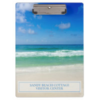 Beautiful Beach Rental Company Personalised