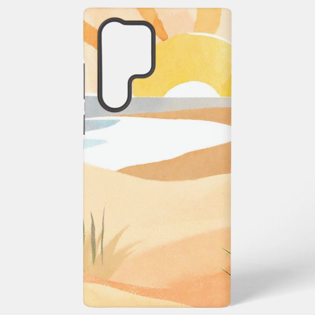 beautiful beach samsung galaxy s22 ultra case (Back)