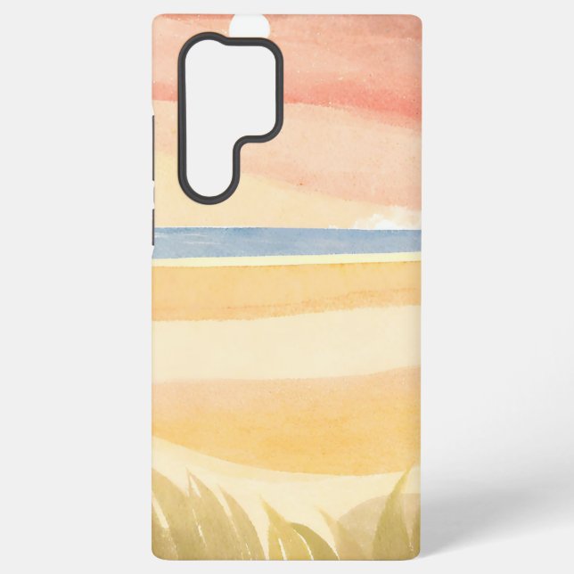beautiful beach samsung galaxy s22 ultra case (Back)