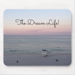 Beautiful Beach Sunrise Mouse Pad