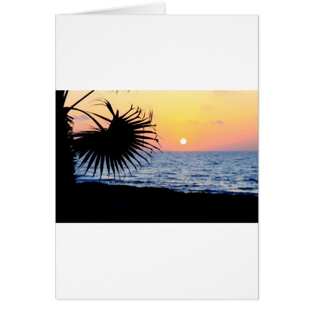 BEAUTIFUL BEACH SUNSET (Front)