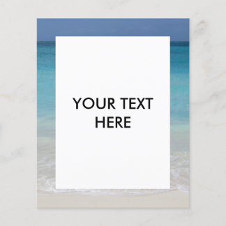 Beautiful Beach | Turks and Caicos Photo Flyer