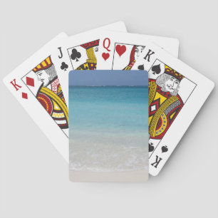 Beautiful Beach   Turks and Caicos Photo Playing Cards