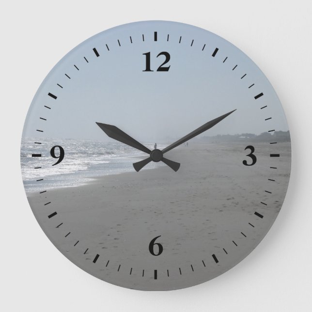 Beautiful Beach Wall Clock (Front)