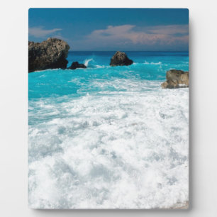 Beautiful Beach Water Surf Aloha Hawaiian Wedding Plaque
