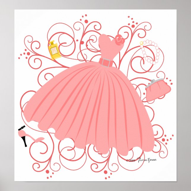 Beautiful, Beautiful Dress Poster (Front)