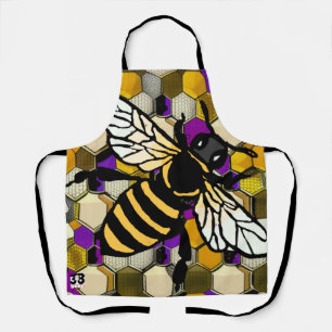 Beautiful Bee Apron