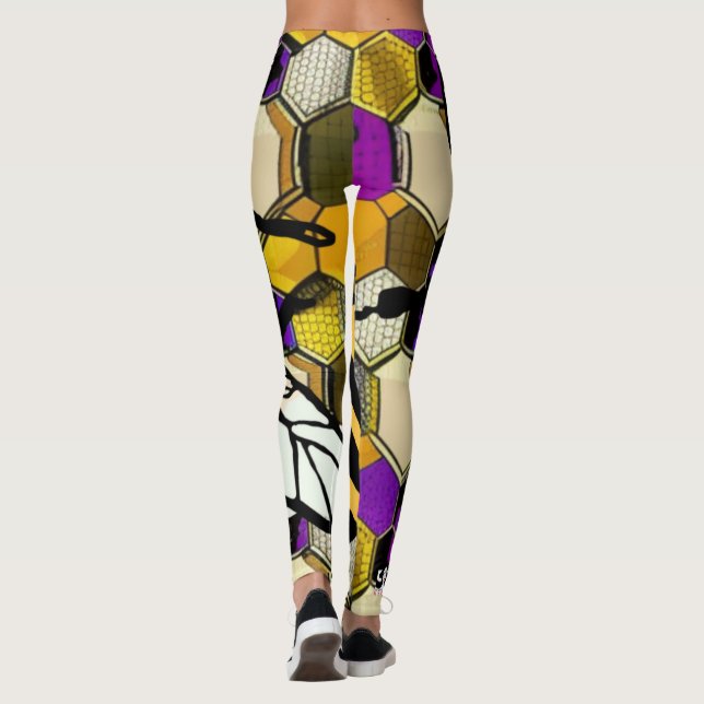 Beautiful Bee Leggings (Back)