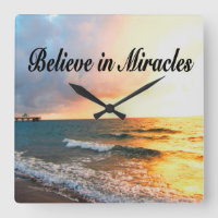 BEAUTIFUL BELIEVE IN MIRACLES SUNRISE DESIGN