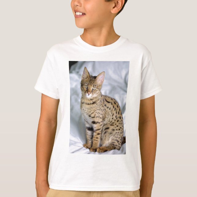 Beautiful Bengal Cute Cat Face T-Shirt (Front)