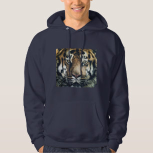 Beautiful Bengal Tiger Face Photo Hoodie