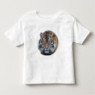 Beautiful Bengal Tiger Face Photo Toddler T-Shirt