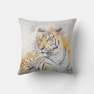 Beautiful Bengal Tiger Painting Cushion