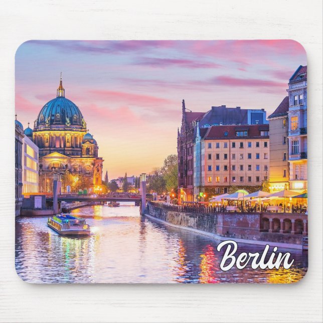 Beautiful Berlin, Germany Mouse Pad (Front)