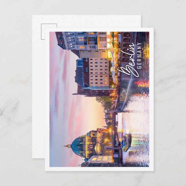 Beautiful Berlin Germany Postcard (Front/Back)