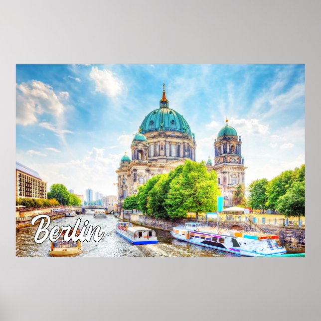 Beautiful Berlin, Germany Poster (Front)