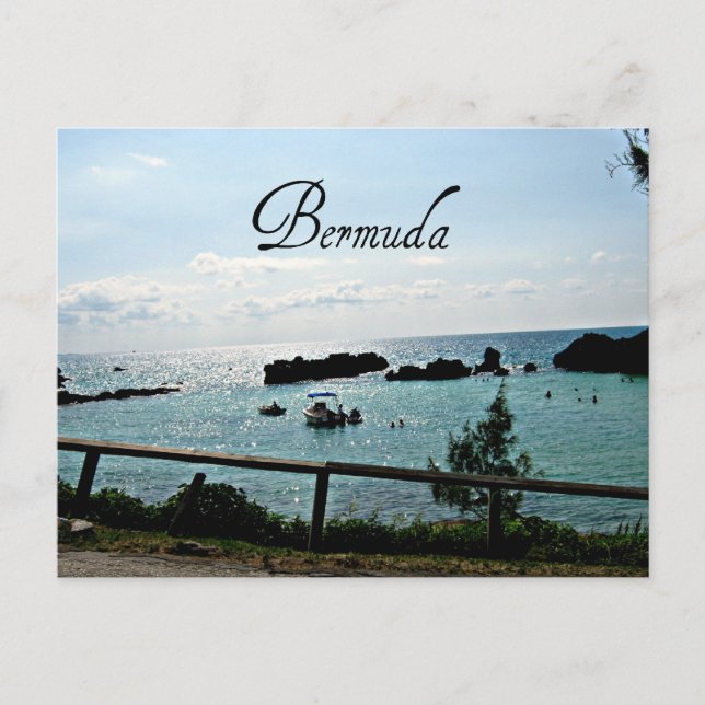 Beautiful Bermuda! Postcard (Front)