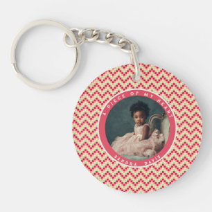 Beautiful Best Gifts For Women Stripe Pattern Key Ring