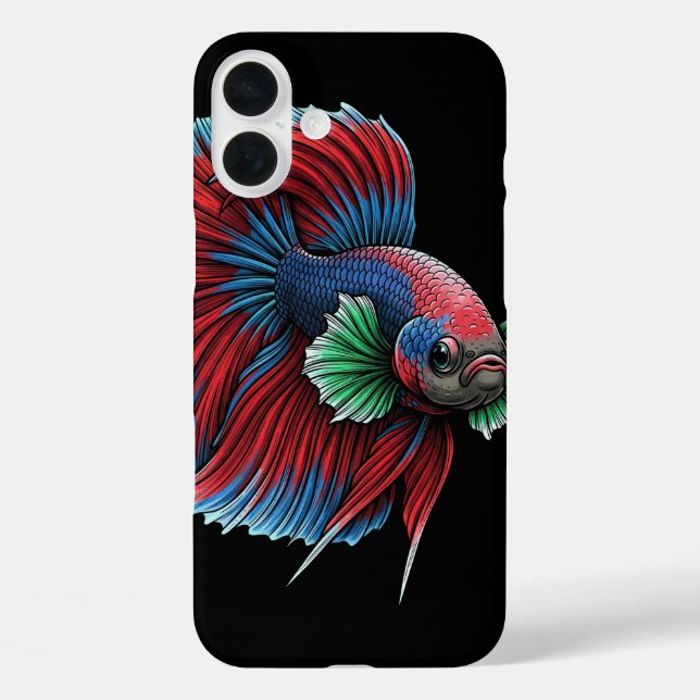 Beautiful Betta Fish Case-Mate iPhone Case (Back)