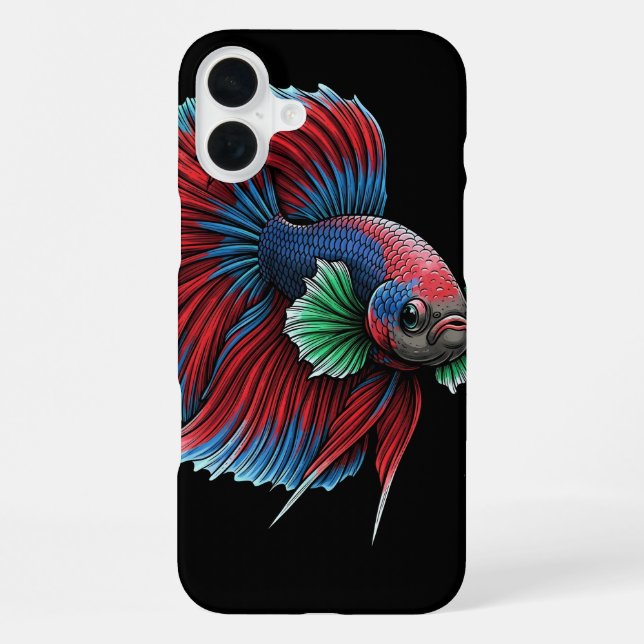 Beautiful Betta Fish iPhone Case (Back)