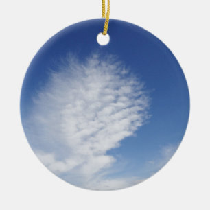 Beautiful, big cloud ceramic tree decoration
