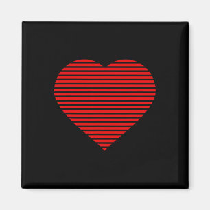 Beautiful Big Red Heart Valentine's Day Boys Girls Magnet