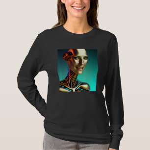 Beautiful Bio Mechanical Robot Dream Girlfriend C T-Shirt