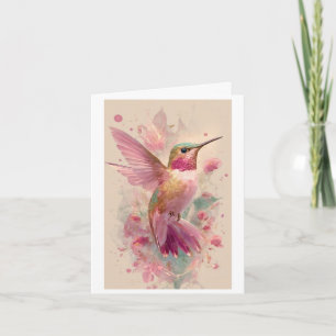beautiful bird designed card