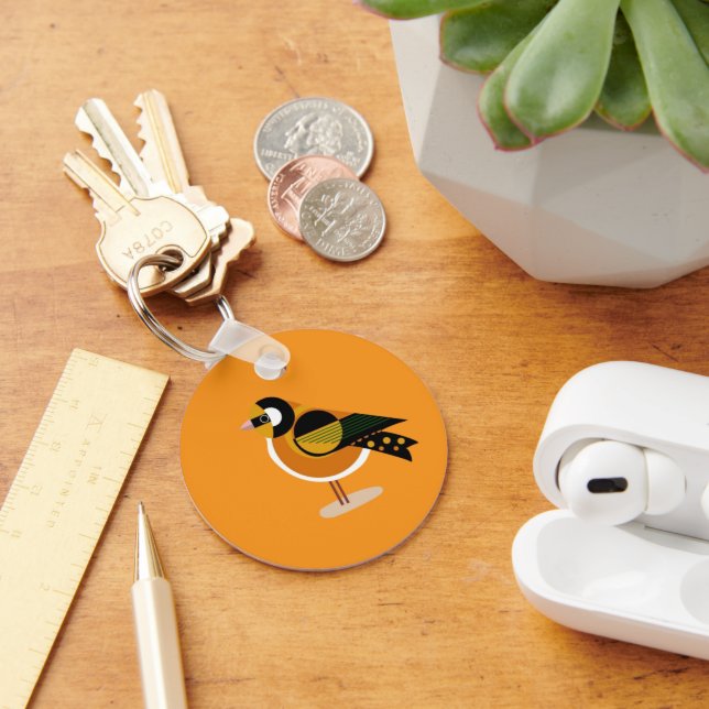 Beautiful Bird Mark Key Ring (Desk)