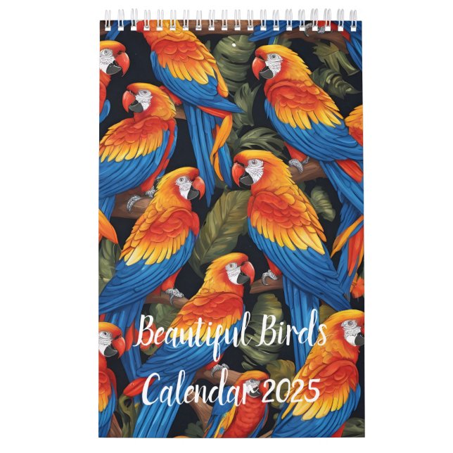 Beautiful Birds Calendar (Cover)