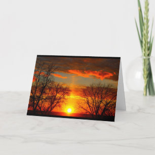 Beautiful Birthday From Sunrise To Sunset Card