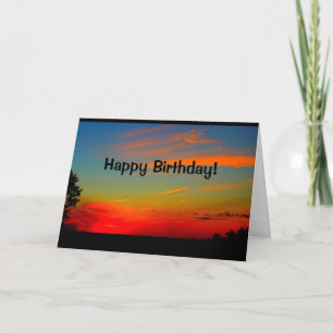 Beautiful Birthday From Sunrise To Sunset Card