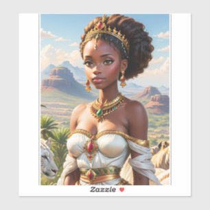 Beautiful Black African Princess