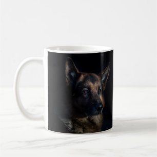 Beautiful Black and Tan German Shepherd Coffee Mug
