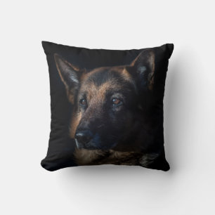 Beautiful Black and Tan German Shepherd Cushion